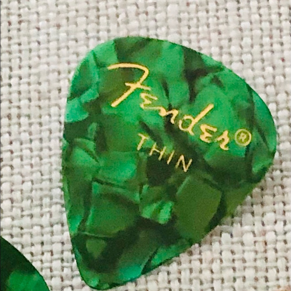 Fender Pierced Earrings Vintage